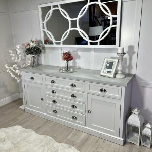 6ft classic sideboard ammonite grey wash 2