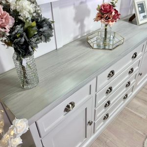 6ft classic sideboard ammonite grey wash 4