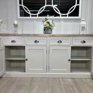 6ft shaker sideboard skimming stone distressed 5