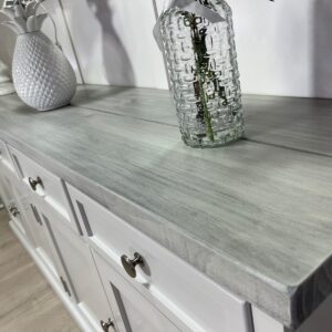 203cm shaker sideboard ammonite grey wash 1