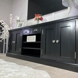 6ft shaker tv black 6